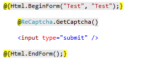 GetCaptcha method